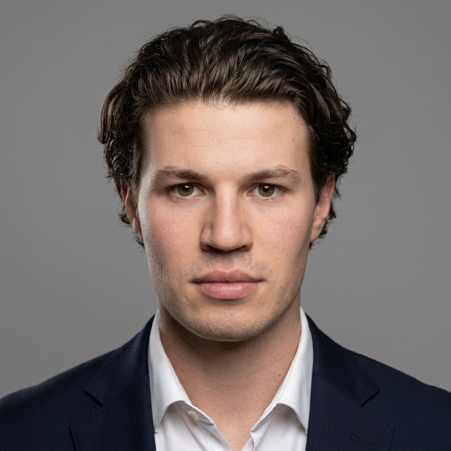 Portretfoto van Justus Aberson